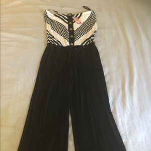 Strapless/super cute tube romper long